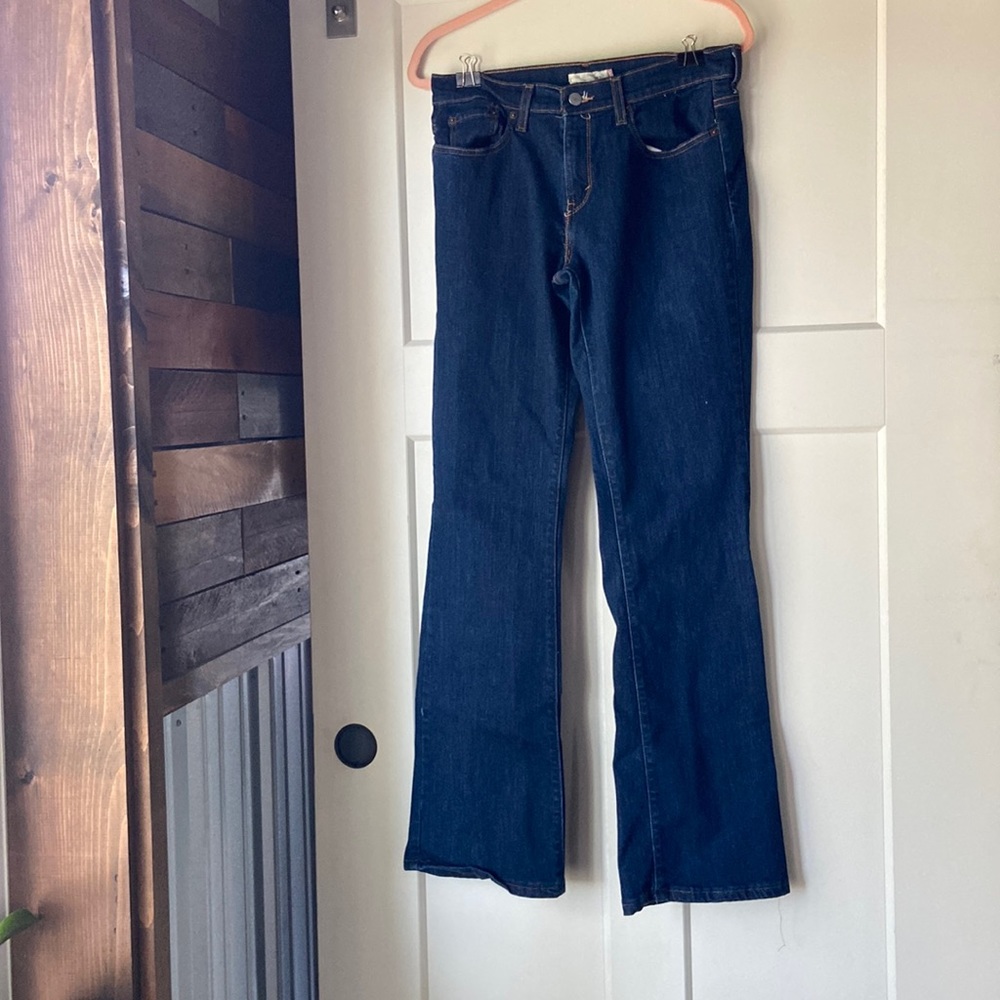 Levi’s 515, 8 Long, Blue, Boot Cut